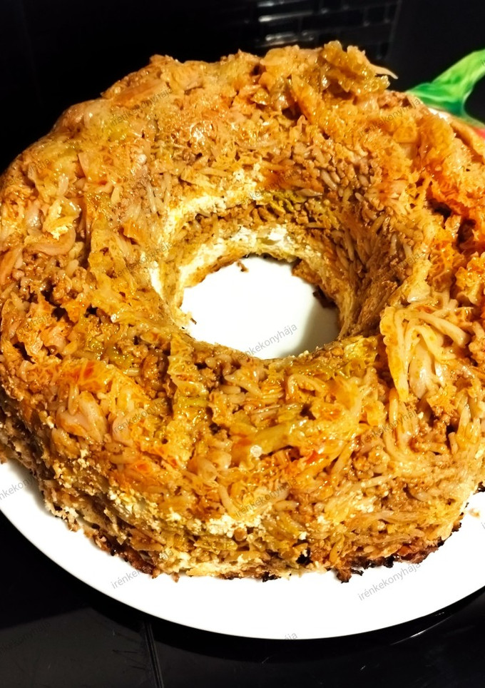 Rakott kelkáposzta gluténmentesen recept fotója
