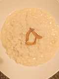 Taleggio cheese and pear risotto