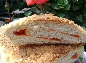 Una foto de Pan Cuca!! Relleno de dulce a gusto 😙Súper rico