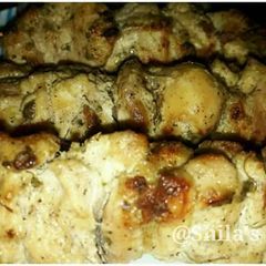 A picture of Chicken malai kabab/reshmi kabab.