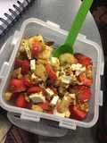 Ensalada roja de frutas