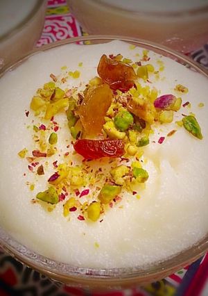 صورة لوصفة مهلبية الرز 🍨