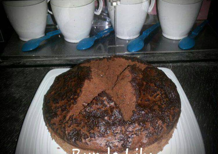 Bolkus Lembut Merekah Coklat Banget ala Bunda Lily