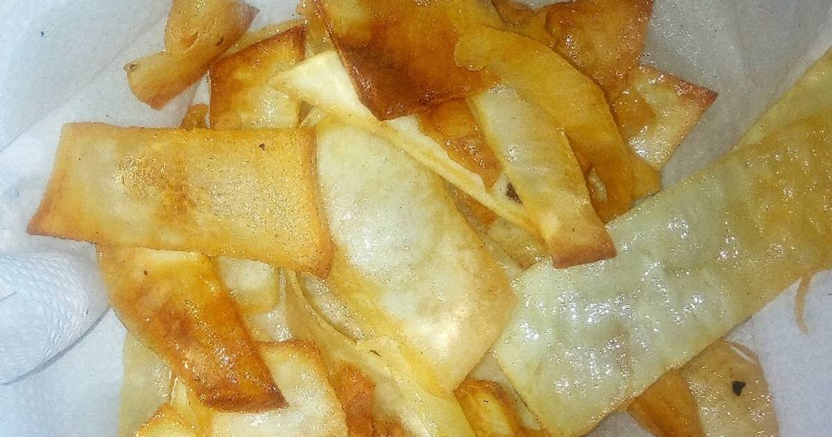 Yam chips Recipe by Teemerhs Cuisine - Cookpad Yam chips Recipe by Teemerhs Cuisine