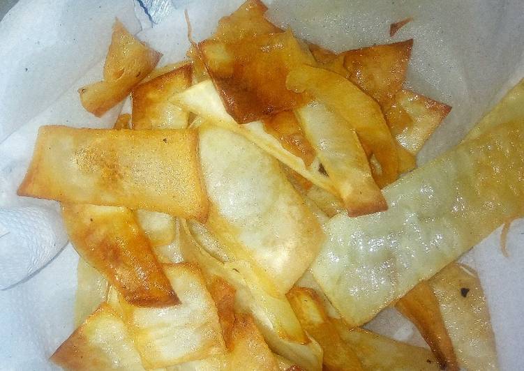 Yam chips