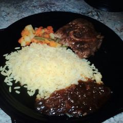 A picture of Pork chops.