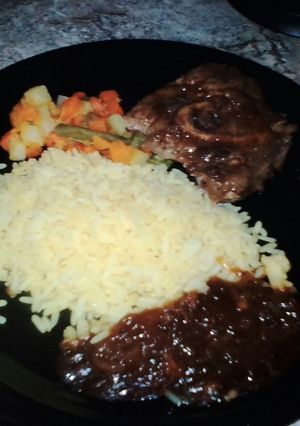 A picture of Pork chops.