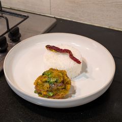 Kaddu ka Bharta (Mashed Pumpkin) A picture of Kaddu ka Bharta (Mashed Pumpkin).