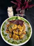 Leftover Poha Amaranth Leaves Muthiya