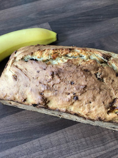 A picture of Banana 🍌 bread/cake.