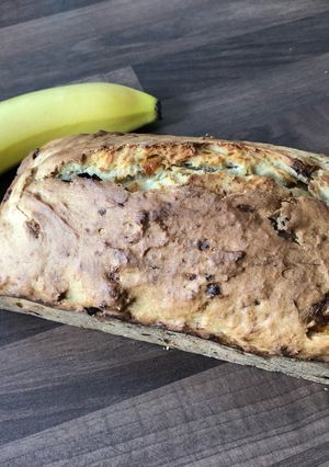 A picture of Banana 🍌 bread/cake.