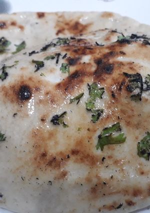 A picture of Paneer kulcha.