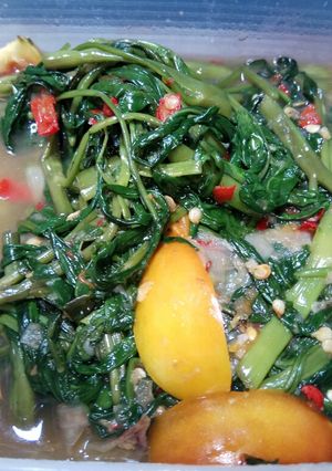 Foto resep Cha Kangkung Sedep