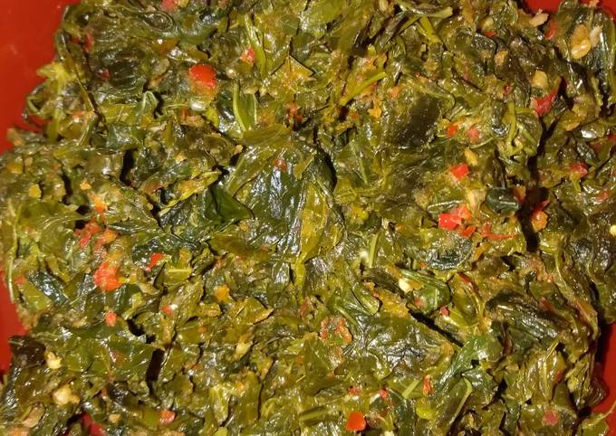 Resep Sambal goreng daun singkong, Bisa Manjain Lidah