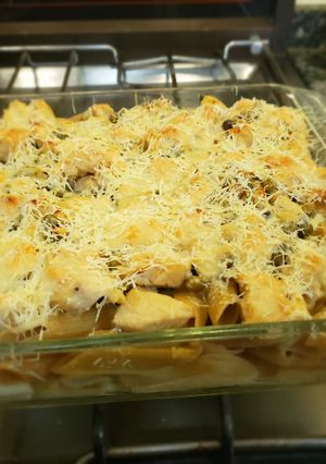 Una foto de Pasta gratinada 🍝