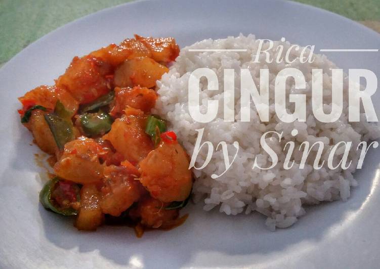 Rica cingur pedasss..