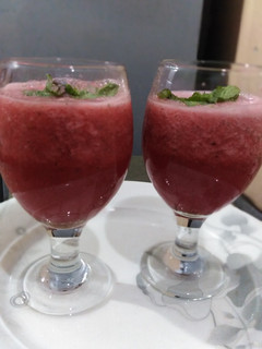 A picture of Watermelon juice.