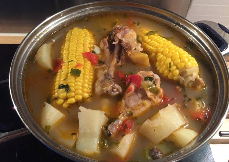How to Prepare Any-night-of-the-week Sancocho de gallina ~ Colombian soup