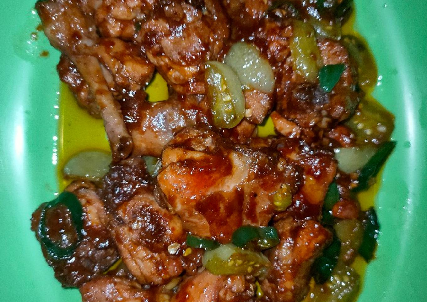 Ayam goreng kecap mentega