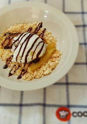 รูปของ Ice cream banana crunch