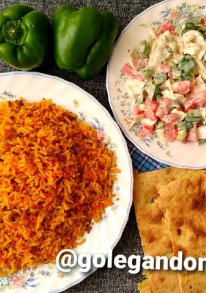 عکسی از دستور دمی گوجه با گوشت چرخ کرده