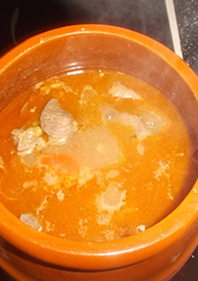Una foto de Estofado de ternera picante con verduras