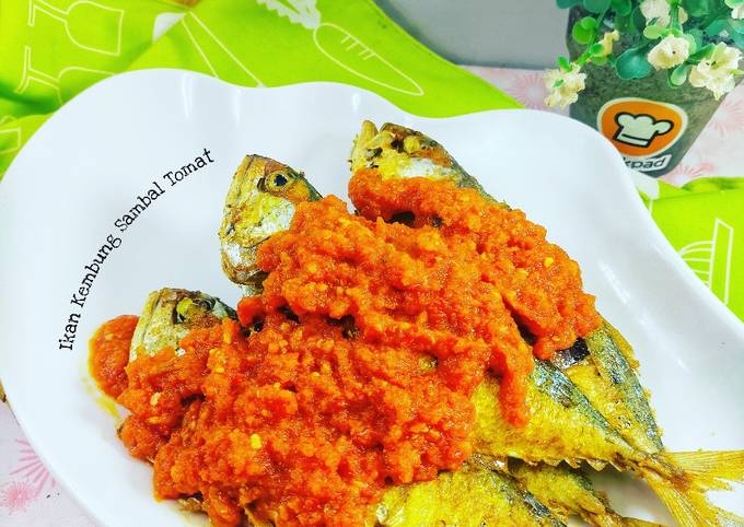 Resep Ikan Kembung Sambal Tomat Oleh Chiensyn Kuliner Cookpad