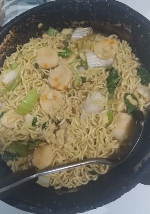 Foto resep Mie godhog / mie rebus jawa simple
