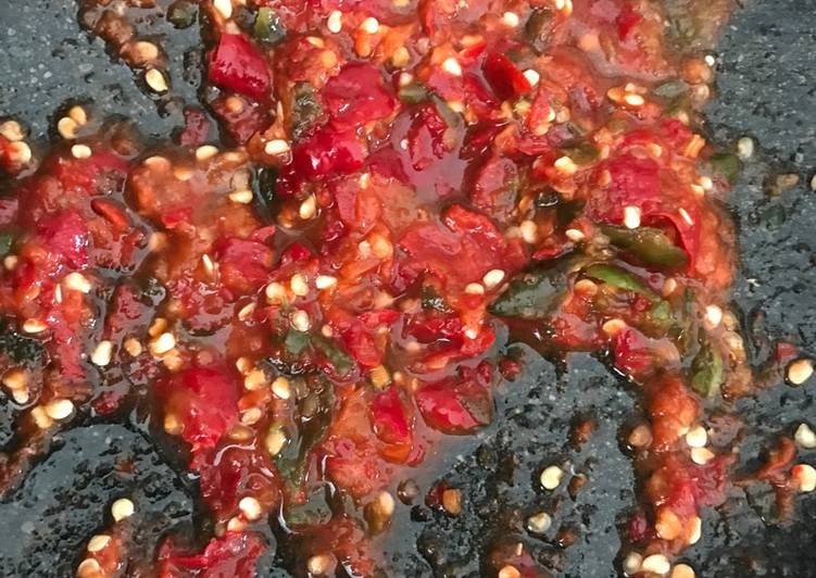 Langkah Mudah untuk Membuat Sambel dadak Anti Gagal