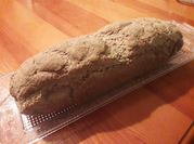Una foto de pan integral con levadura fresca