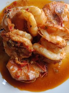 Foto resep Tumis udang pedas manis