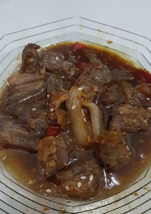 Foto resep Tumis Iga Pedas