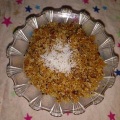 A picture of Baati choorma.