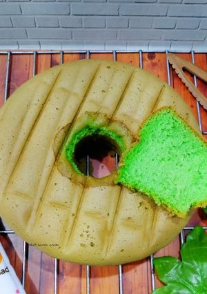 Foto resep Bolu pandan panggang ekonomis