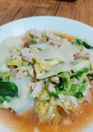 รูปของ ผัดผักกาดขาว