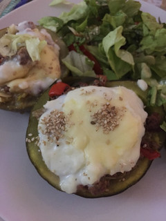 Una foto de Zapallitos rellenos