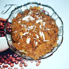 A picture of Moong Dal Halwa.