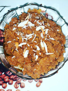 A picture of Moong Dal Halwa.