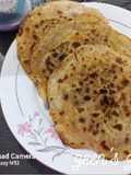 Matar or Green Pea Parathas
