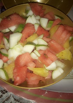 Fruits salat ainihin hoton girkin