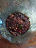 Telor ceplok kecap dengan kecap sambal jeruk limo