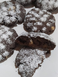 Una foto de Galletas De Almendra Cacao Y Nuez Sin Gluten