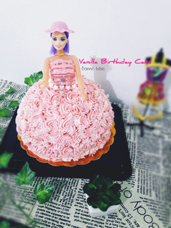 Foto resep Vanilla Birthday Cake