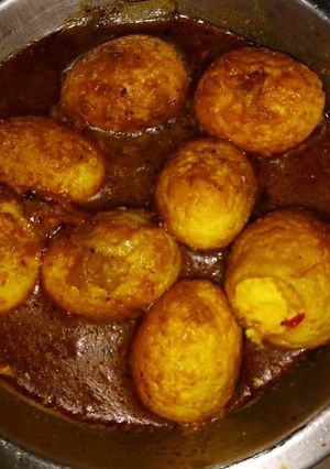 ডিমের কারি(dimer curry recipe in Bengali) রেসিপির প্রধান ছবি