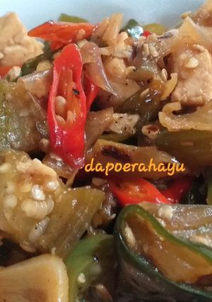 Foto resep ¹⁶⁷. Tumis Terong Tahu
