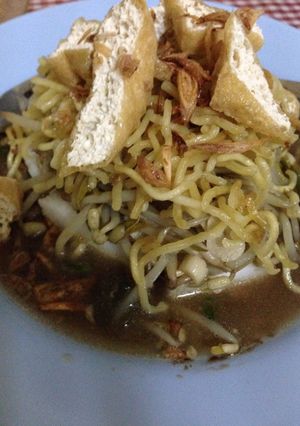 Foto resep Lontong mie