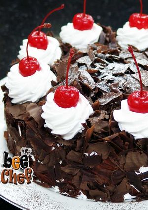 Foto resep Black Forest Sederhana