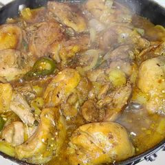 A picture of New Years Island Pineapple Chicken.