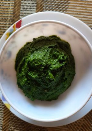 A picture of Pumpkin Leaves Bharta (Kumro pata bata).