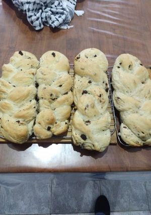 Una foto de Pan de Chicharrón